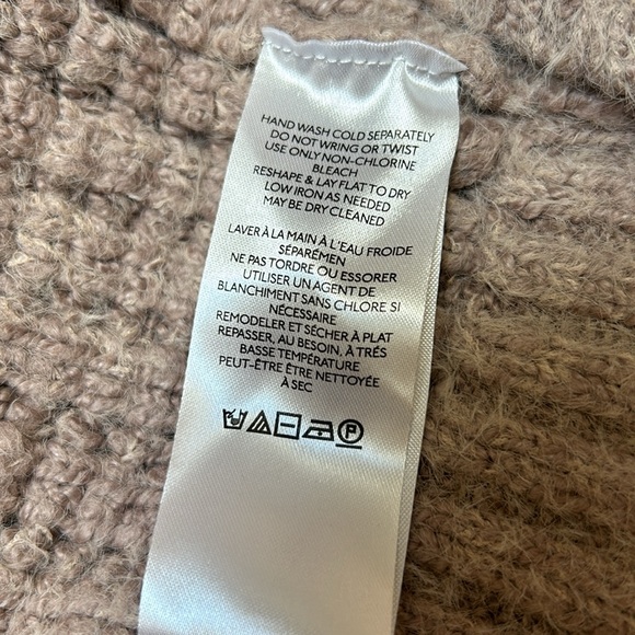 Cozy Beige Turtleneck Sweater - Picture 11 of 12